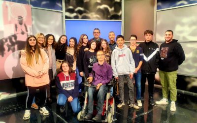Alumnes de 2n d’ESO participen al programa de Canal Terrassa, El Club de la Saviesa.